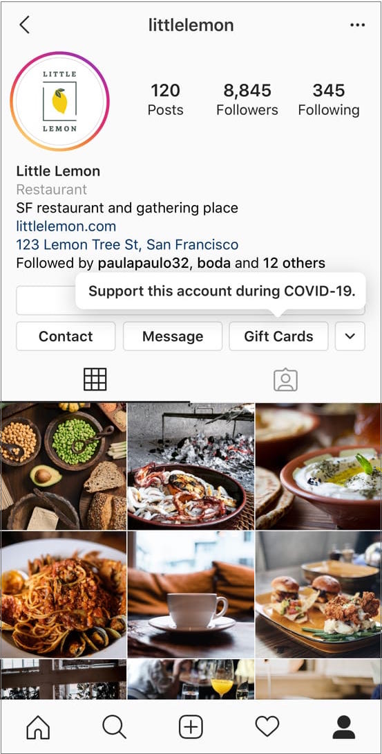 How to Use Instagramu0027s New Food Delivery u0026 Gift Card Stickers 