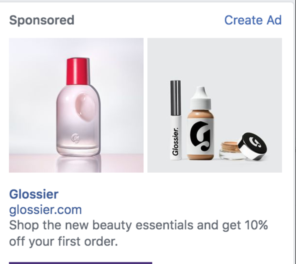 Facebook Right Column Ads