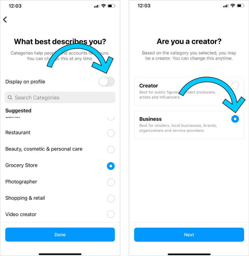 How To Switch to a Business Account on Instagram (3/4)