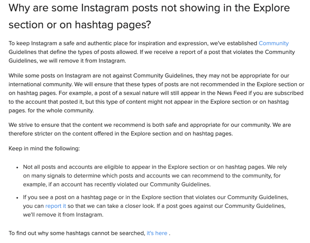 What Is an Instagram Shadowban?