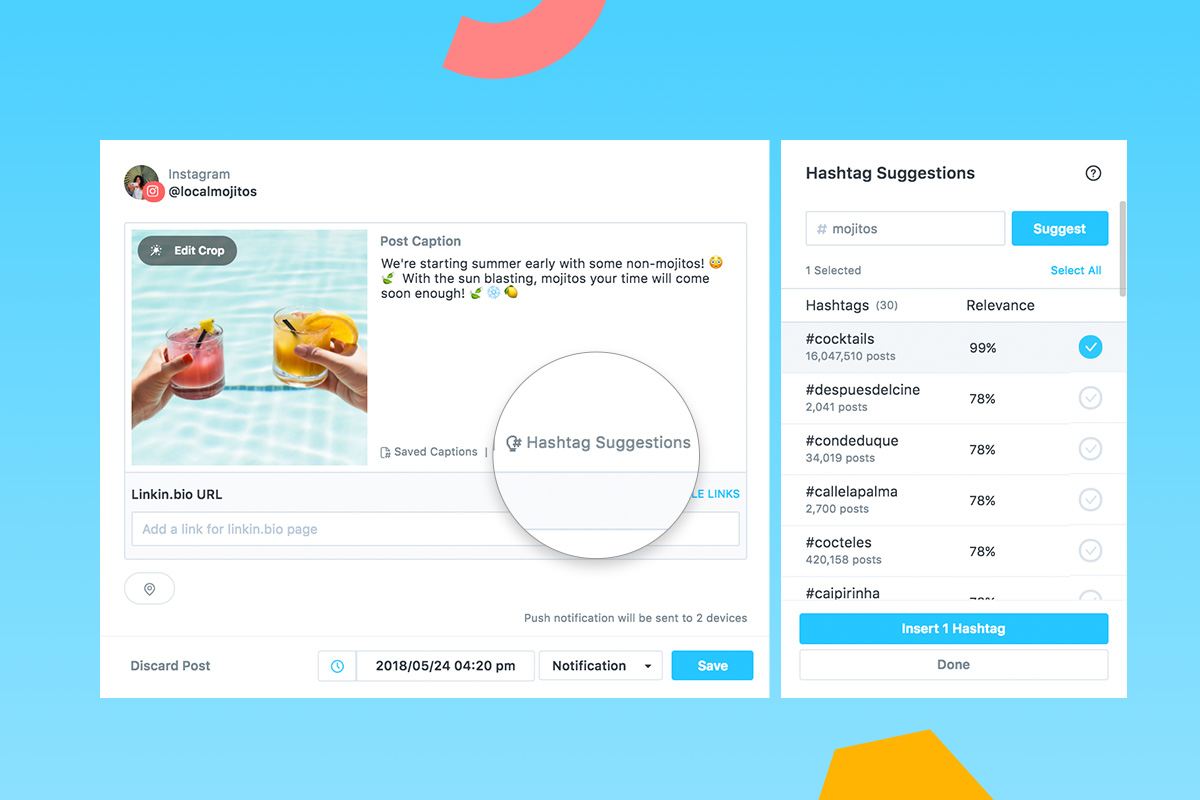 New Instagram Hashtag Tools! Find + Organize the Best Hashtags