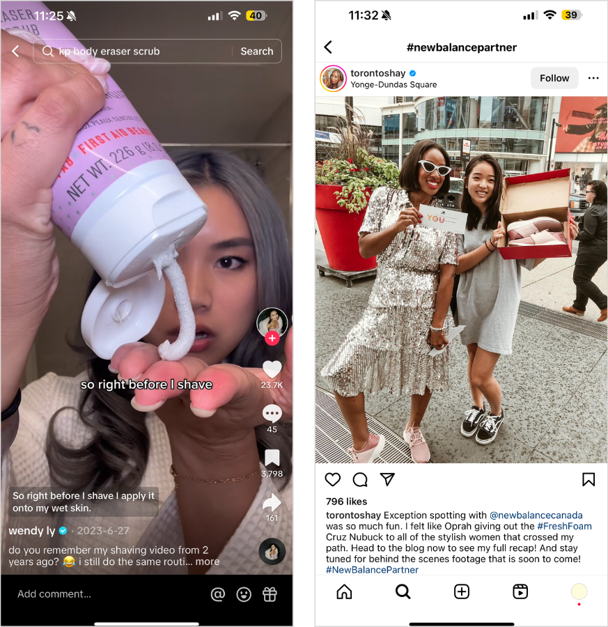 Influencer Marketing Examples