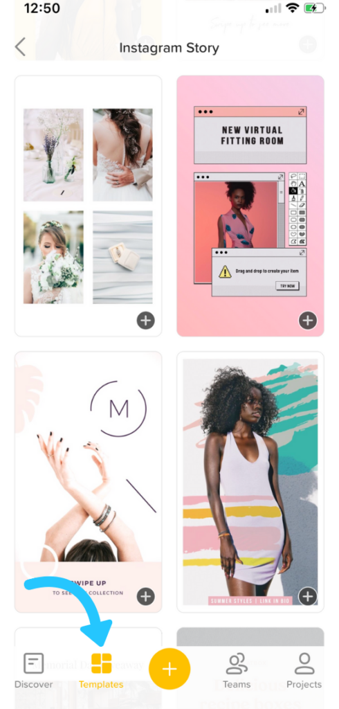  Over is a powerhouse app for creating beautiful Instagram Stories designs.