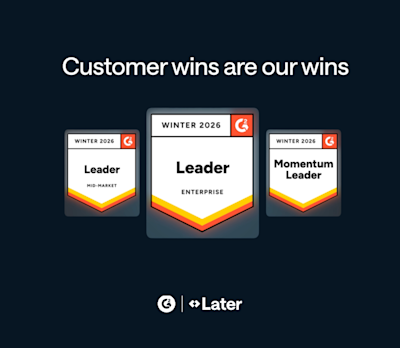 Later Named a Leader in Influencer Marketing Platforms by G2 for Fifth Consecutive Year
