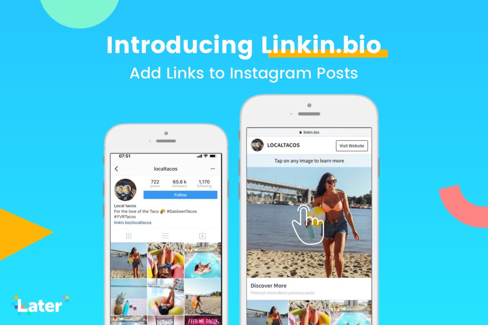 Introducing Linkin Bio Add Links To Instagram Posts