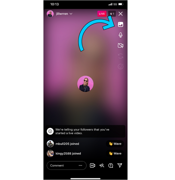 Use Instagram Live's Interactive Features
