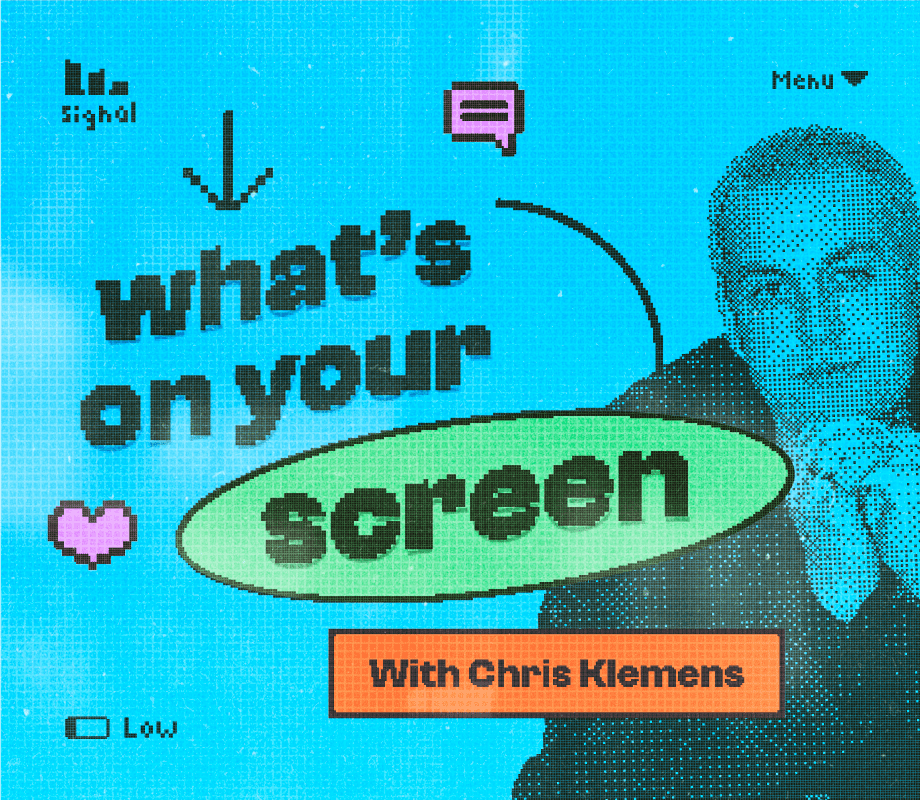 What's on your screen with Chris Klemens horizontal share image