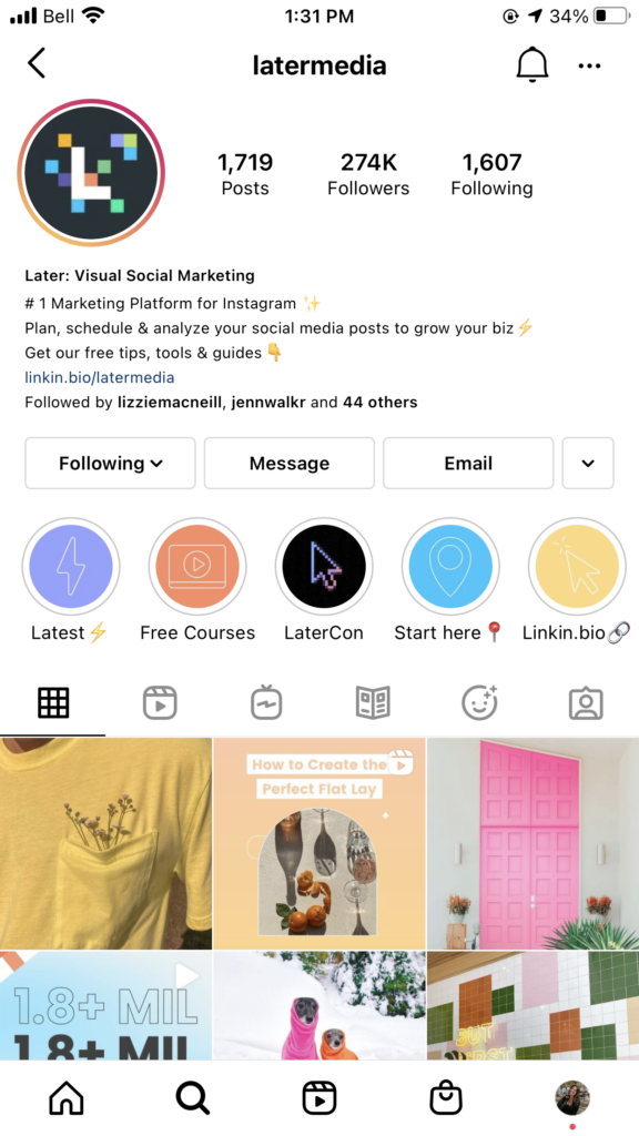 Add a Call-To-Action for the Link in Your Instagram Bio