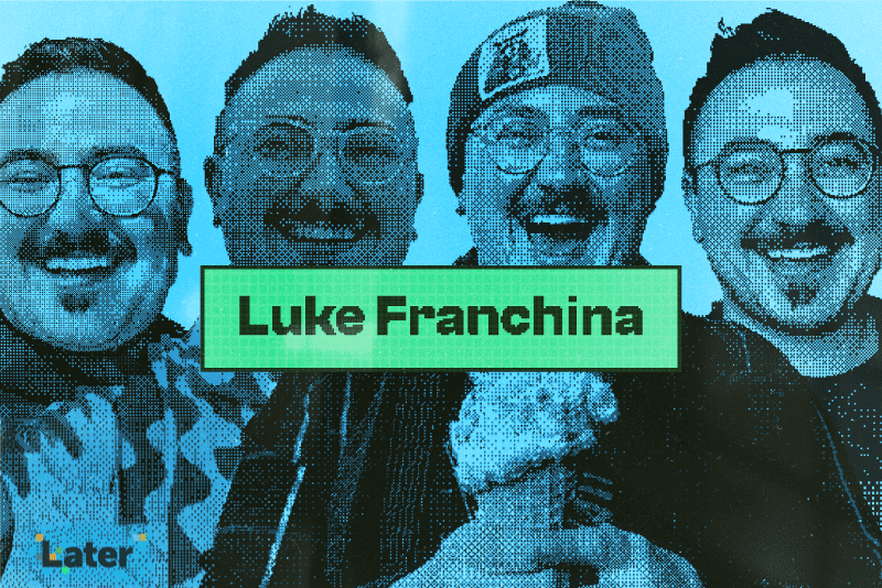 What's on your screen - Luke Franchina collage 