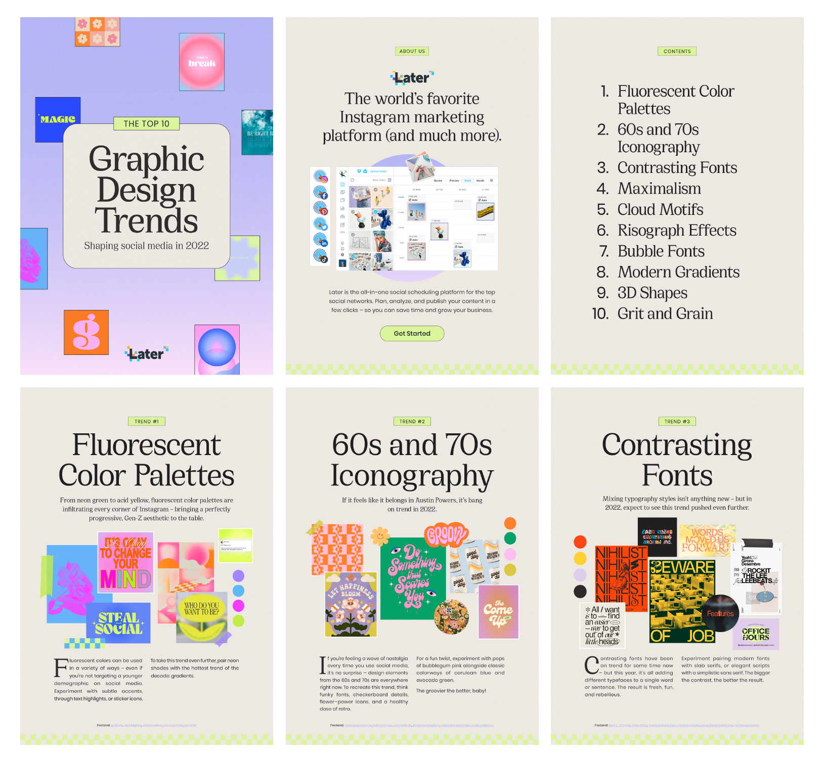 Free Report: Graphic Design Trends on Social Media 2022 Preview