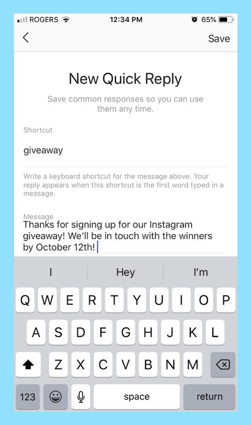How To Use Instagram Quick Replies In Your Dms How To Use Instagram Quick Replies In Your Dms