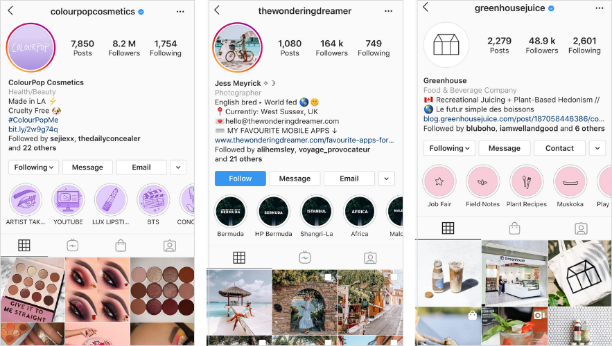Free custom Instagram Story Highlight cover templates