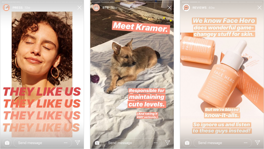 Honor Your Overall Instagram Aesthetic on Instagram Stories
