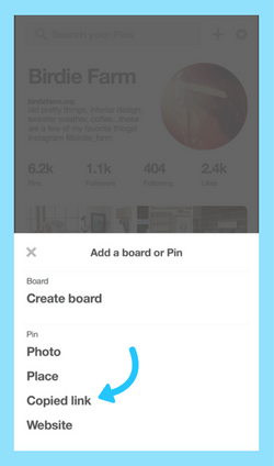 Pin your Instagram posts to Pinterest