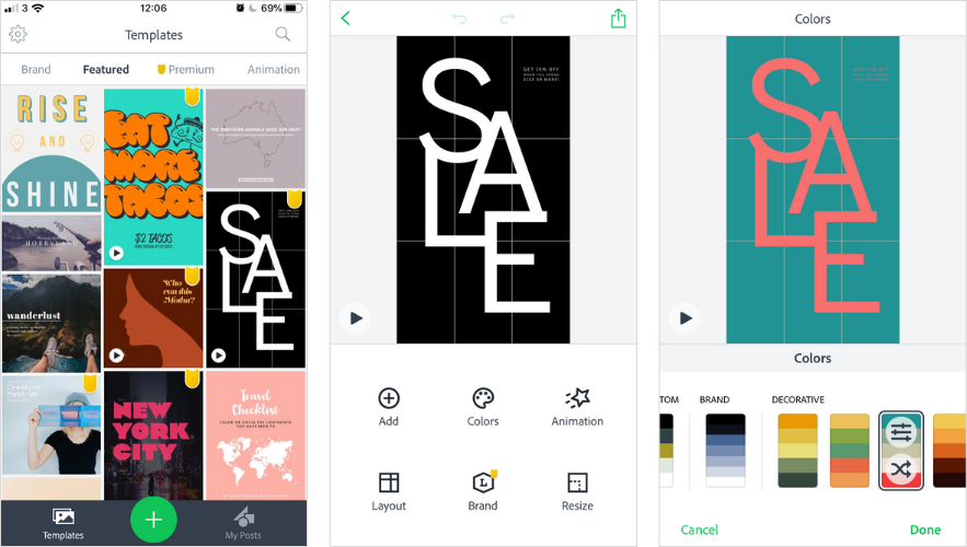 Adobe Creative Cloud Express to Create Text Graphics On-The-Go