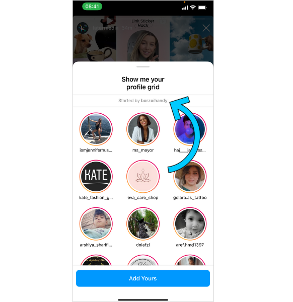 Instagram Stories Have a New Trend: The “Add Yours” Sticker