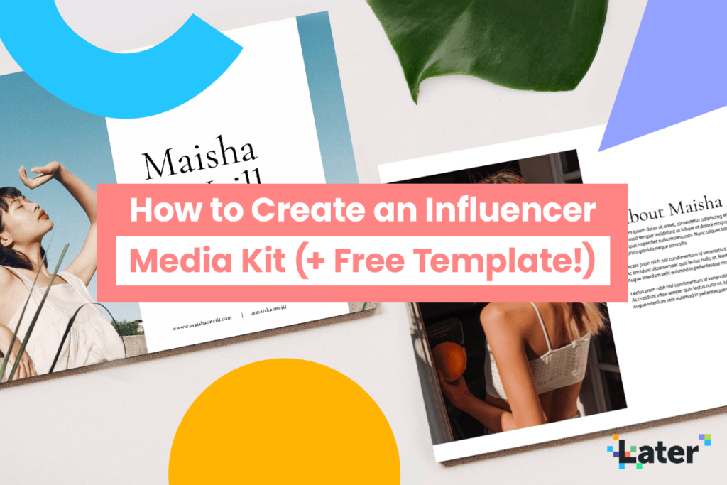 How to Create an Influencer Media Kit (+ Free Template)