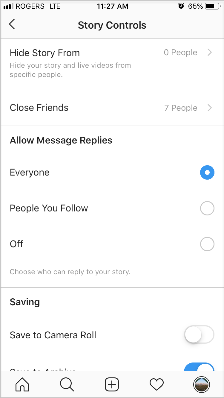 Hide Instagram Stories From Other People