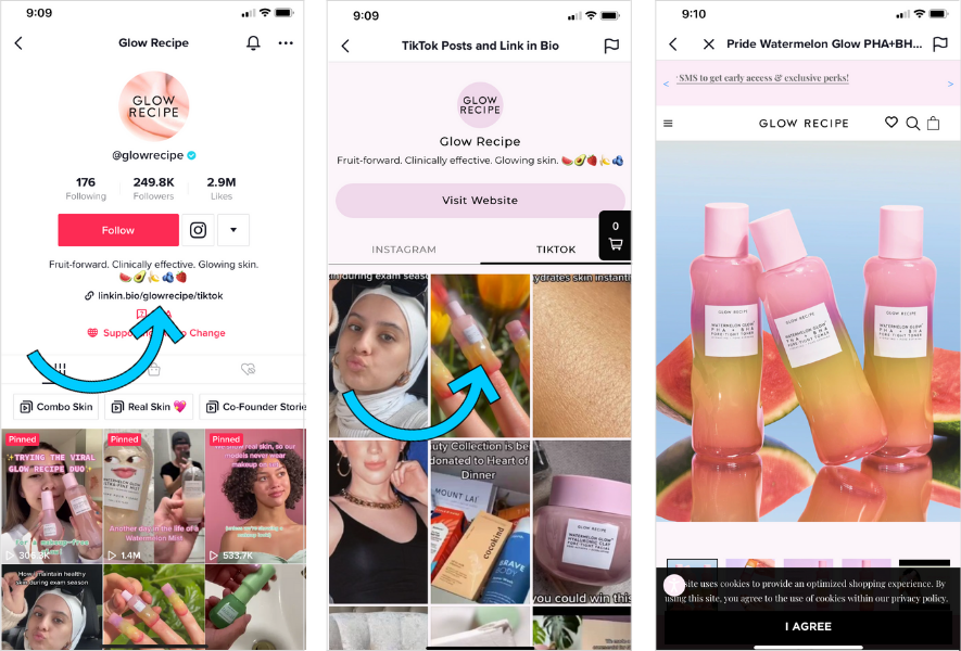 TikTok Begins Letting Some Users Add Website Links in Profiles