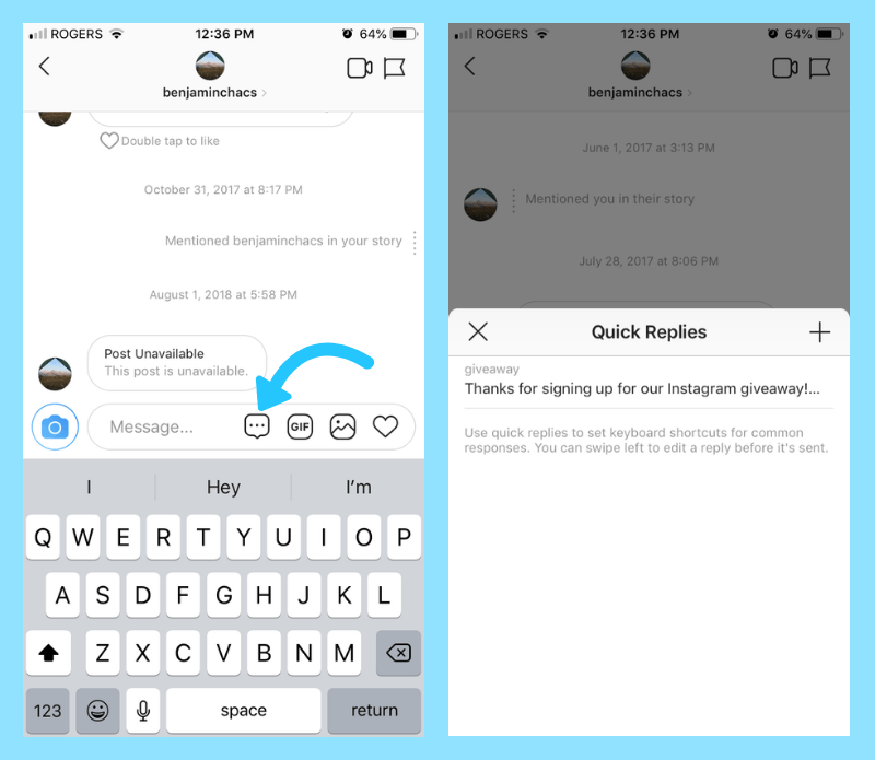 How To Use Instagram Quick Replies In Your Dms How To Use Instagram Quick Replies In Your Dms