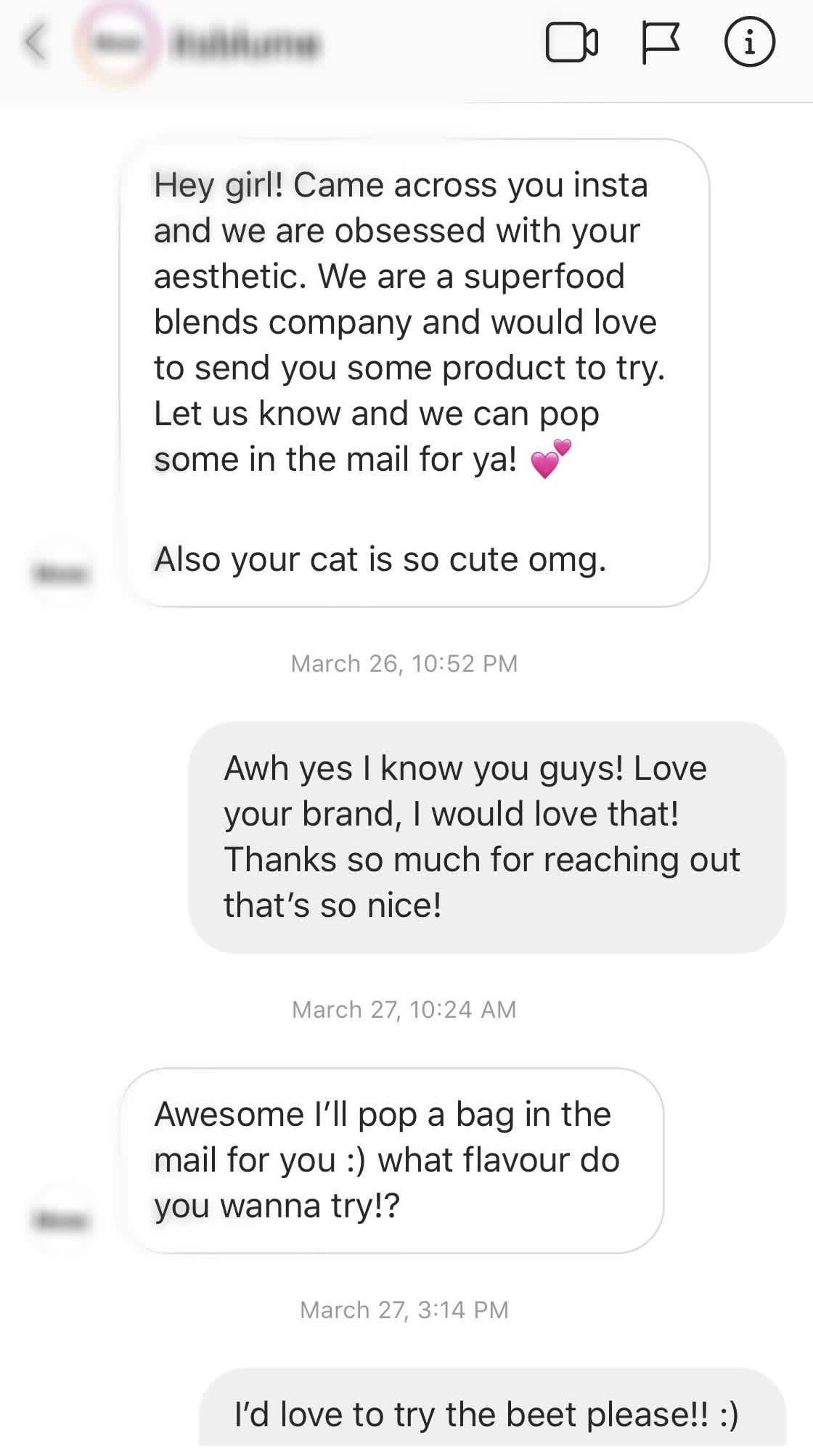 In-Kind Influencer Partnerships