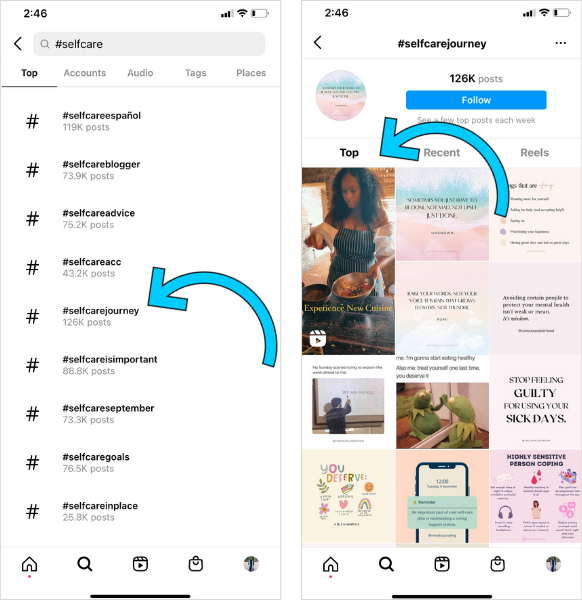 Discover Tags Using Instagram's Hashtag Search Tool 