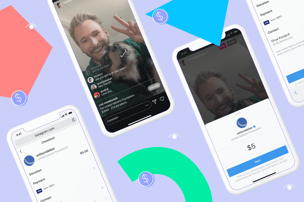 Fundraise for Nonprofits & Charities with Instagram Live Donations