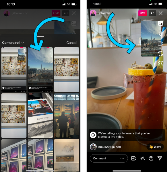 Use Instagram Live's Interactive Features