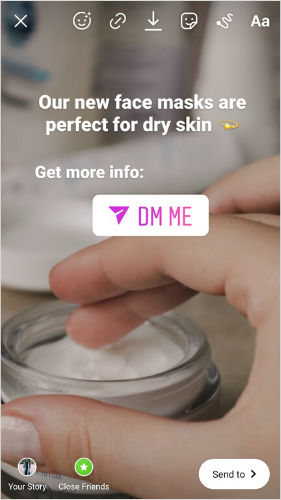 5 Ways To Use The Instagram Dm Me Sticker