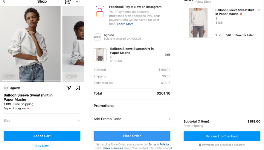 Instagram Shop is a streamlined way for users to discover shoppable products on Instagram