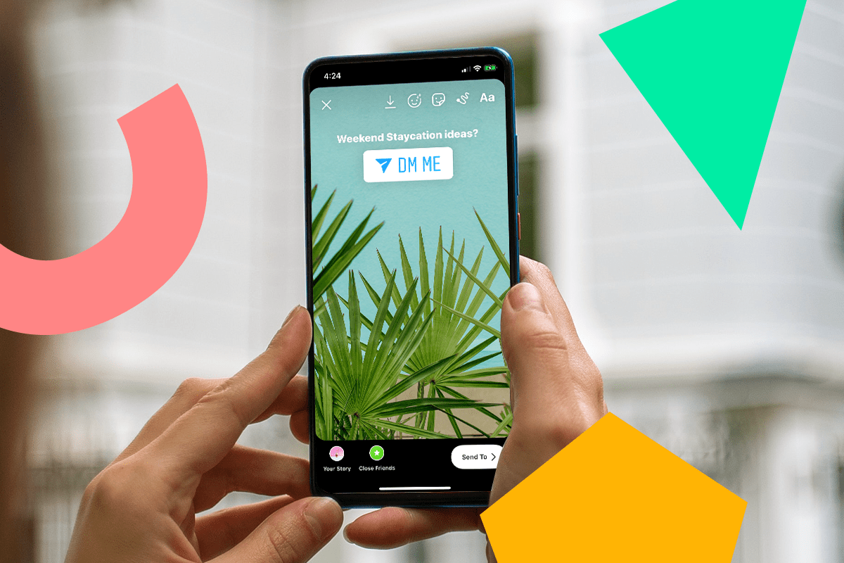 5 Ways to Use the Instagram DM Me Sticker