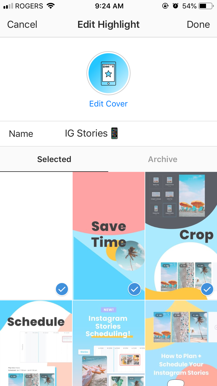 Pick the Cover Photo for Your Instagram Stories Highlights
