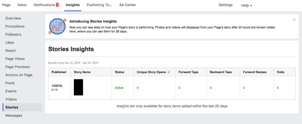 Tracking Your Facebook Stories Analytics

