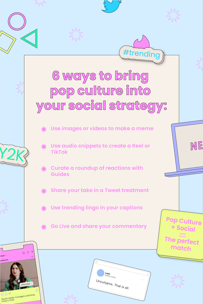 six ways to use pop culture in your social strategy