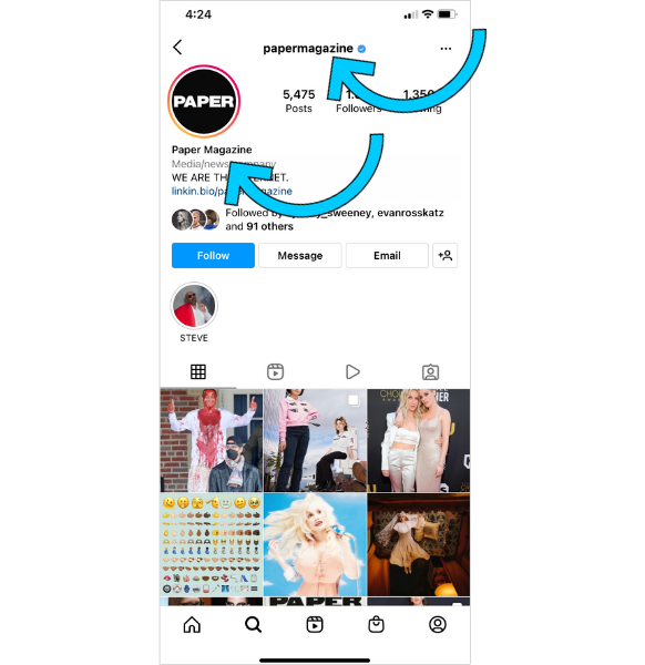 instagram seo