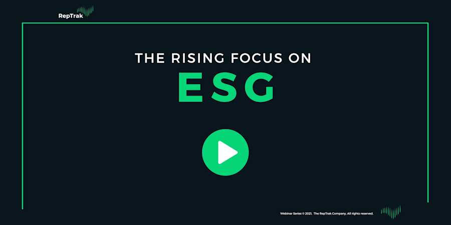 The Rising Focus On ESG