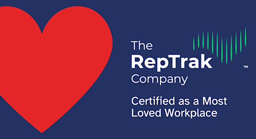 The RepTrak Company Certified as a Most Loved Workplace | RepTrak