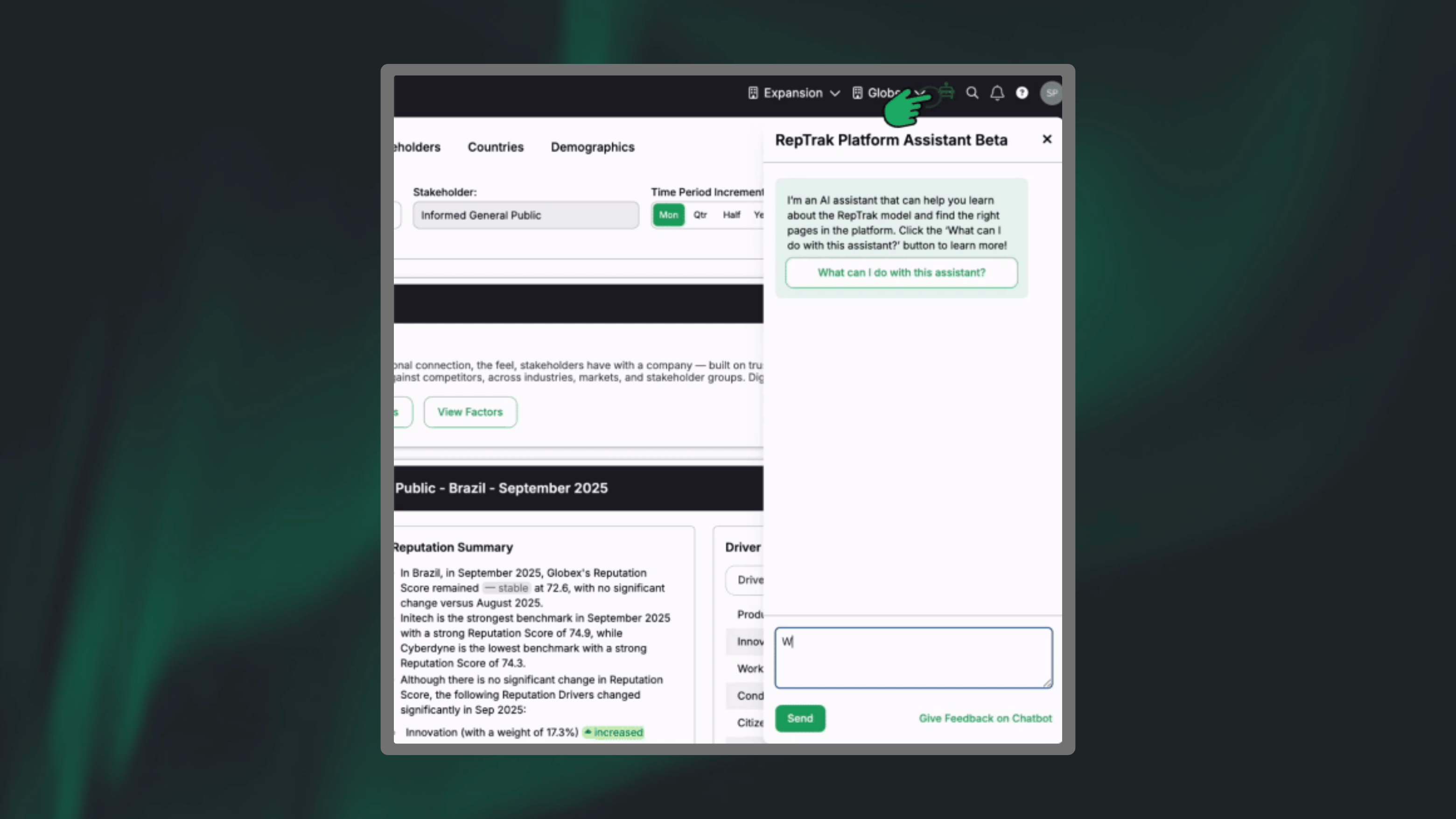 Compass AI Assistant graphic