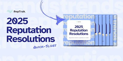 2025 Reputation Resolutions | RepTrak
