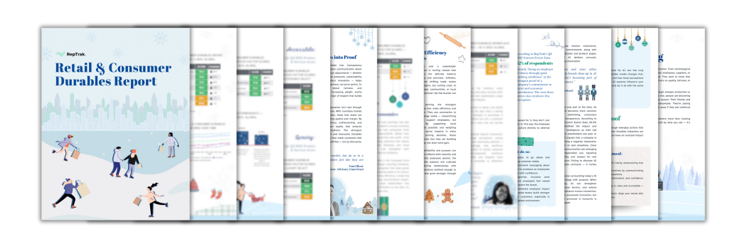 Retail & Consumer Durables Report Spread