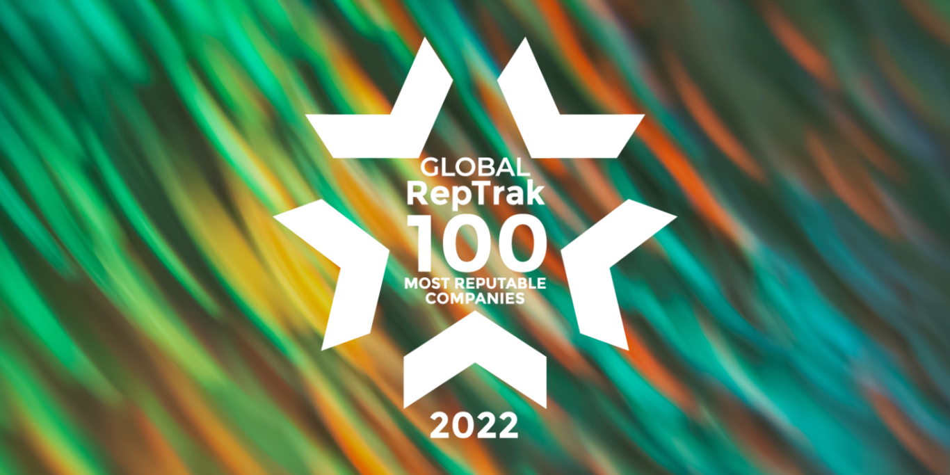 2022 Global RepTrak® 100 Most Reputable Companies RepTrak