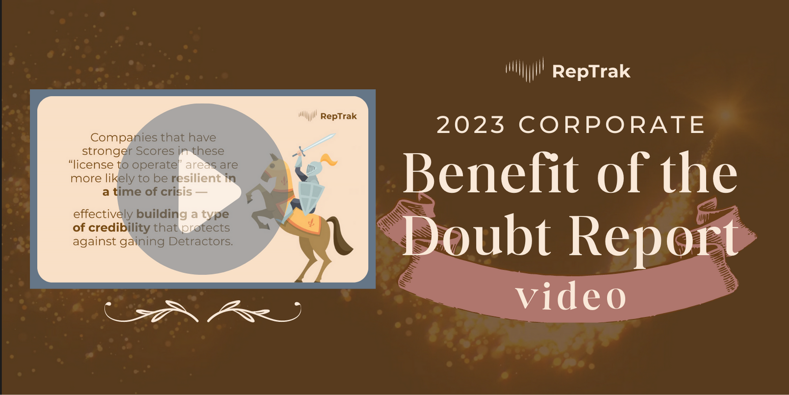 2023 Corporate Benefit of the Doubt Report Video