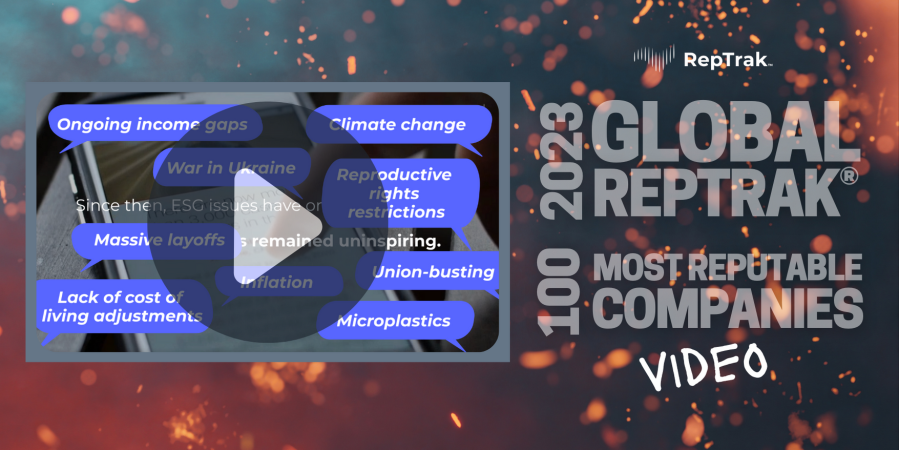 2023 Global RepTrak 100 ESG Video