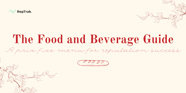 Food & Beverage Report Blog Header