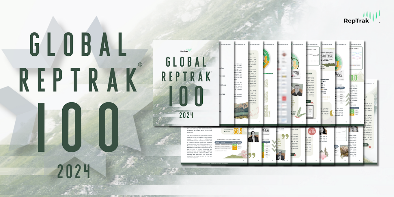 2024 Global RepTrak® 100 Most Reputable Companies | RepTrak