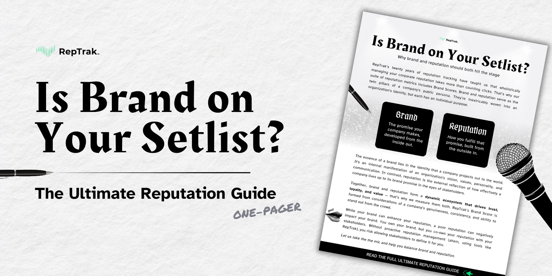 The Ultimate Reputation Guide