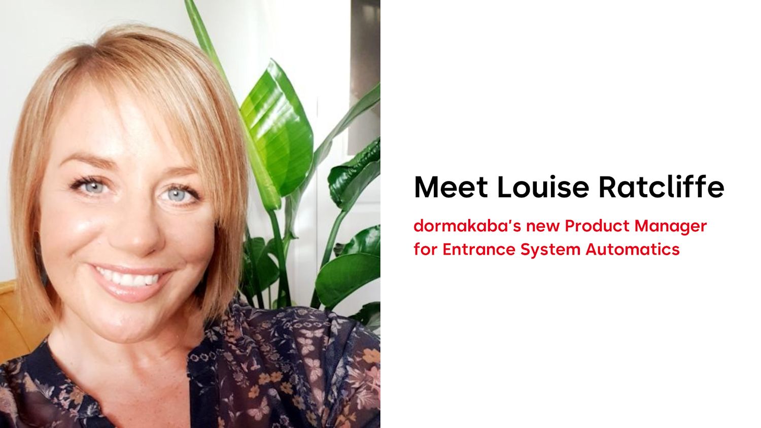 Meet Louise Ratcliffe