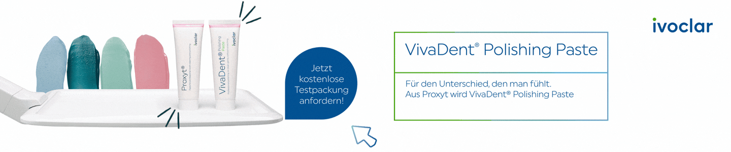 Ivoclar: VivaDent Polishing Paste - Jetzt kostenlose Testpackung anfordern!