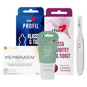 Orange bakgrund med ljusorange krona.