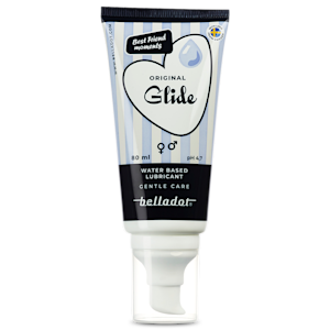 En produkt från Belladot: Glide Original vattenbaserat glidmedel 80 ml.